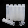 Empty Transparent Plastic Container Lip Balm Tube